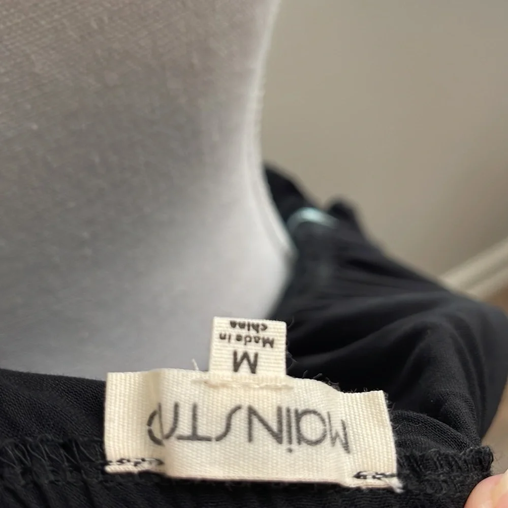 NEW Mainstrip - Black Fun Boho Vacation Destination Summer Maxi Dress - Picture 14 of 15